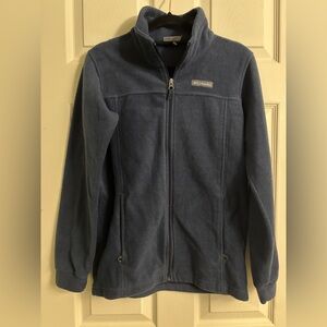 Columbia Navy Fleece Zip Up Jacket